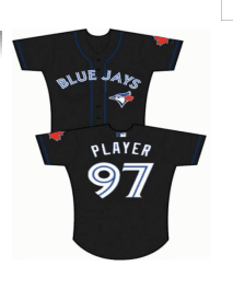Men's Toronto Blue Jays Active Player Custom Black Baseball Jersey